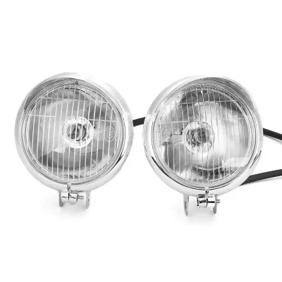 12V Universal Motorcycle 5.5inch Passing Fog Light Front Turn Signal Lamp Mounts Holder Bracket For Honda/Yamaha/Kawasaki/Suzuki